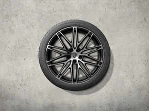 22" RS Spyder Design Winter-Radsatz, hochglanzschwarz. Porsche Macan-e - 95C044600H